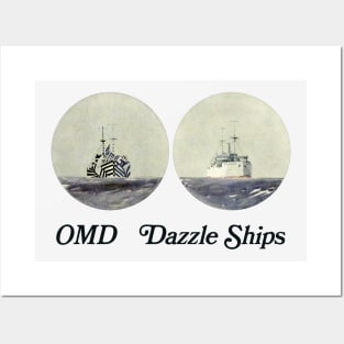 OMD Dazzle Ships  -- Original Aesthetic Design Posters and Art